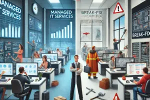 Managed IT Service vs. Break-Fix